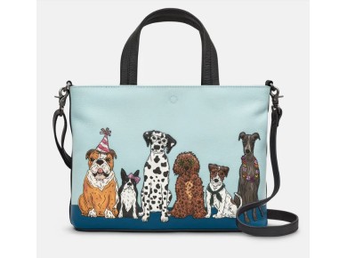 Yoshi Leather Party Dogs Blue Grab Bag